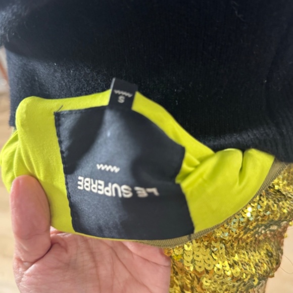 Le Superbe for Anthropologie sequin midi skirt - Picture 7 of 7